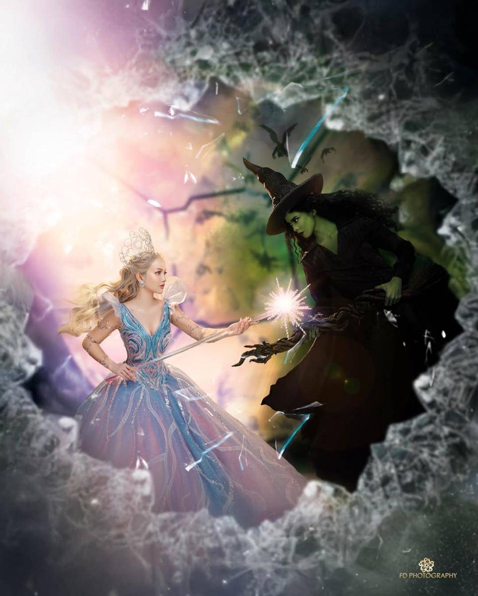 Nanda Arsyinta dan Jharna Bhagwani Jadi Karakter Wicked