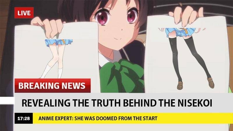 meme anime tentang kaus kaki