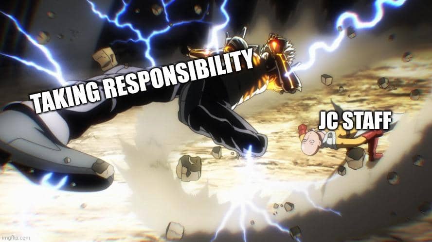 meme roasting desain One-Punch Man Season 3