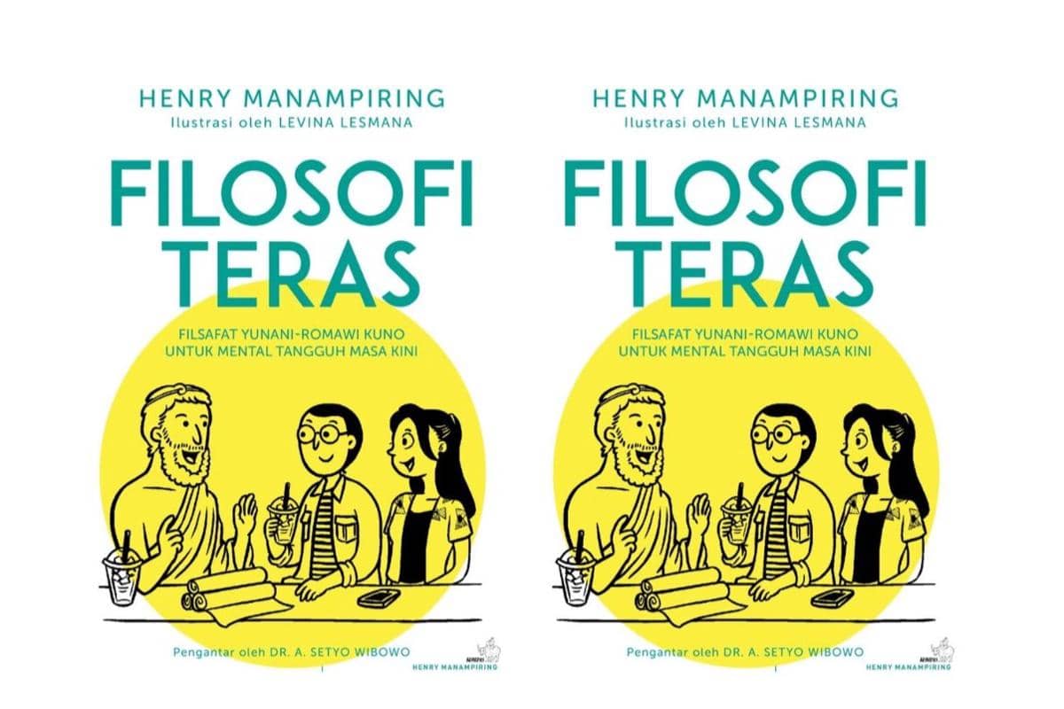 ilustrasi buku Filosofi Teras oleh Henry Manampiring