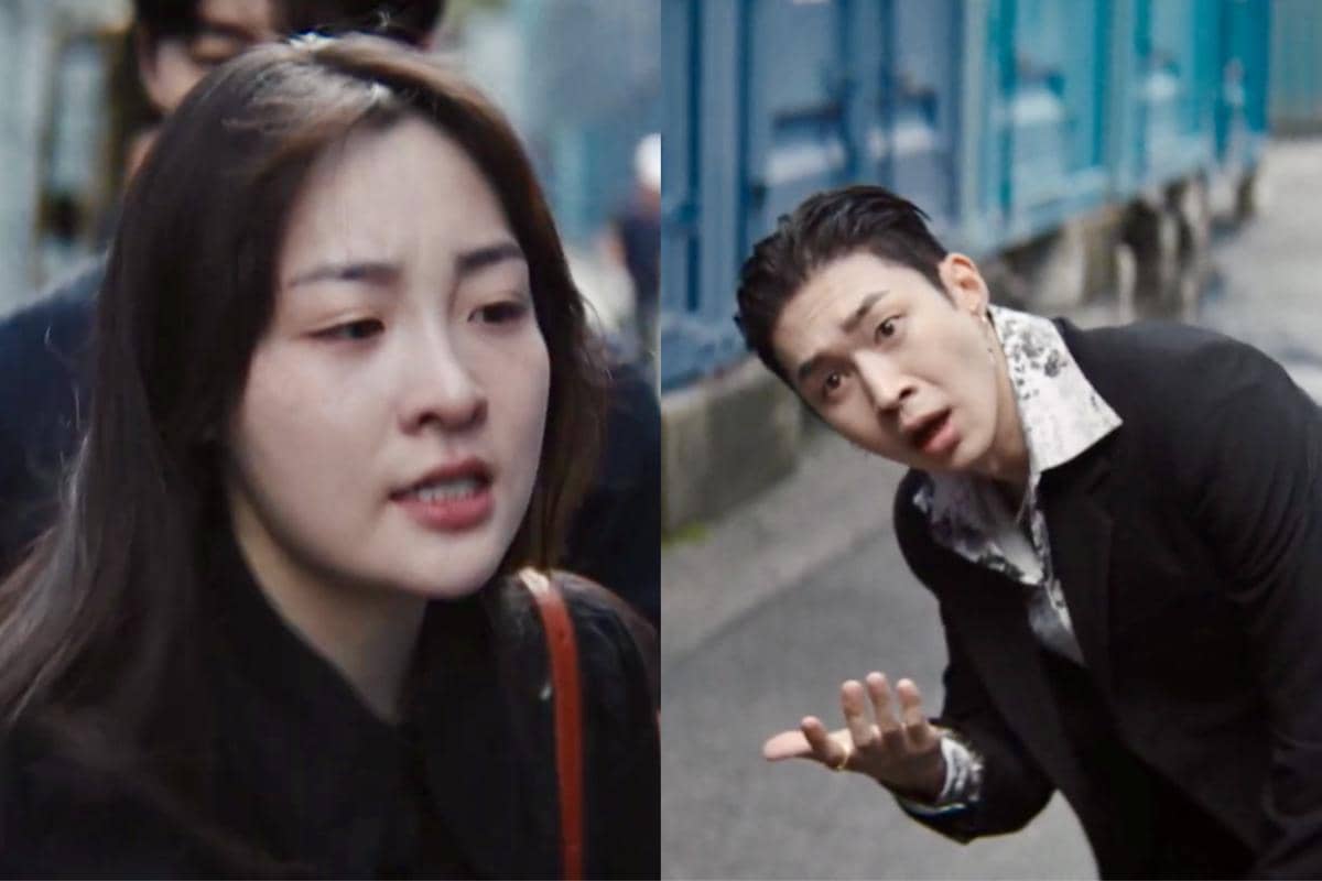 cuplikan drakor Typhoon Family 