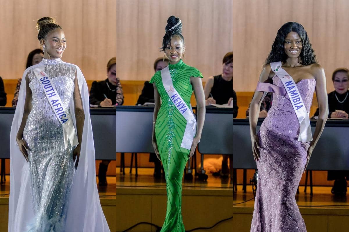 potret wakil Afrika di preliminary Miss International 2025