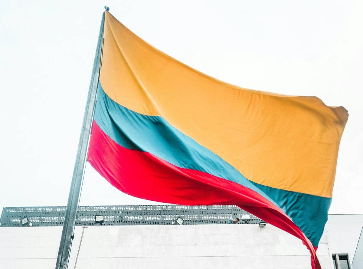 ilustrasi bendera Kolombia