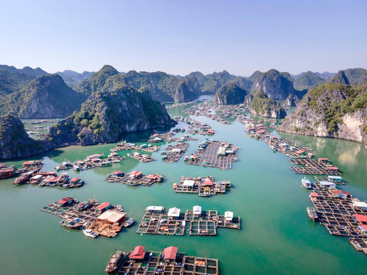 Halong Bay Floating Villages, Vietnam