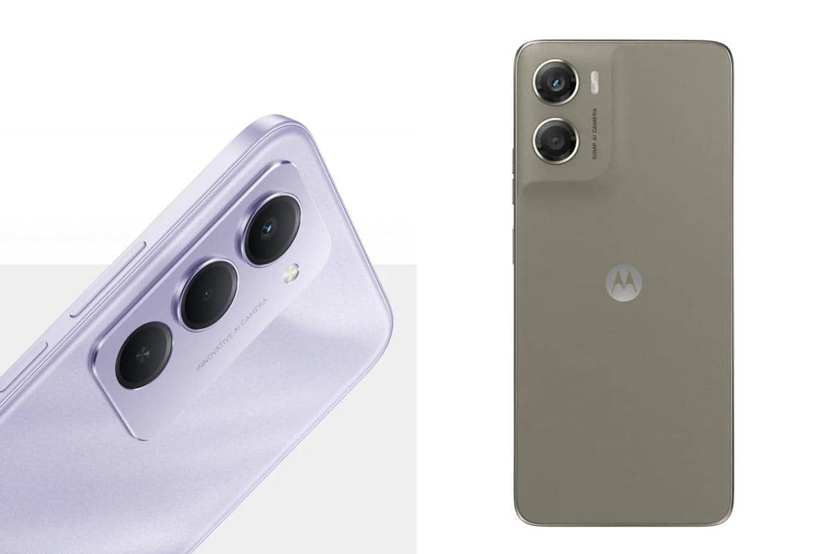 Desain kamera Redmi 15 dan moto G06 Power