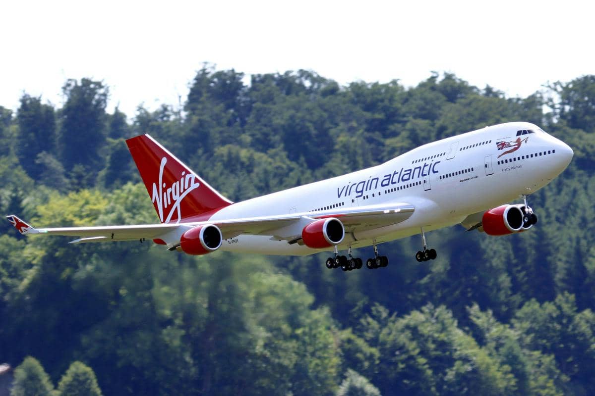 pesawat Virgin Atlantic