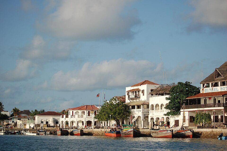 Kota Lamu di Kenya
