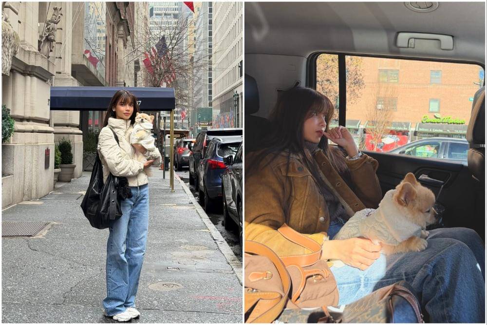 Sabrina Chairunnisa jalan-jalan di New York bareng anabul.