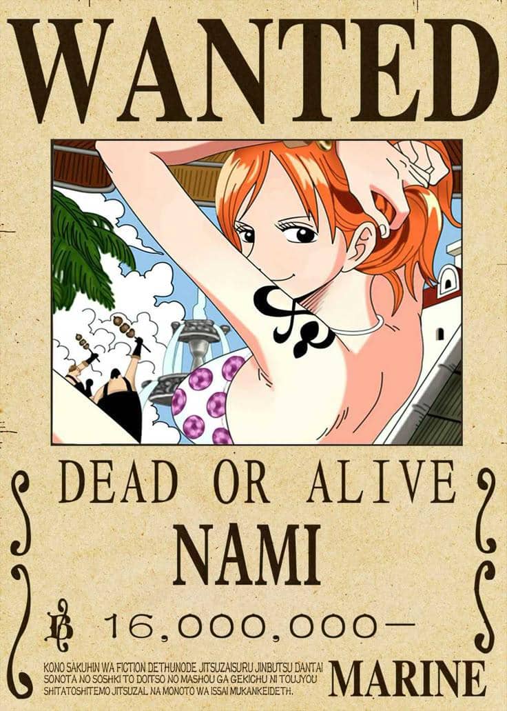 Kenapa Poster Buronan Nami Selalu Tampak Bagus dan Estetik