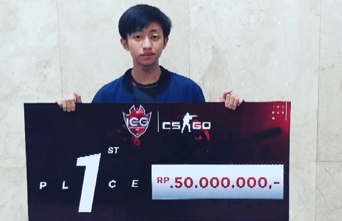 potret lawas f0rsakeN saat aktif di kejuaraan CSGO 