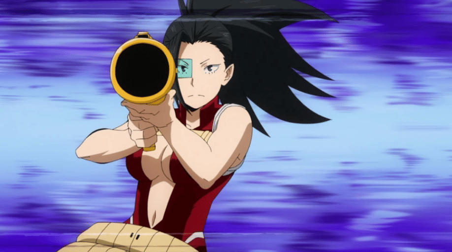Karakter Momo Yaoyorozu dari anime My Hero Academia (2016) (dok. Bones)