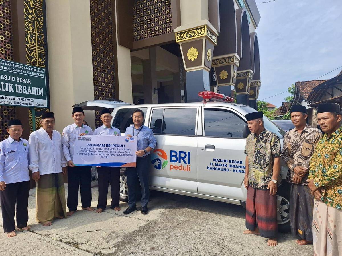 bri, bri kendal, bri peduli, ambulans, masjid kendal