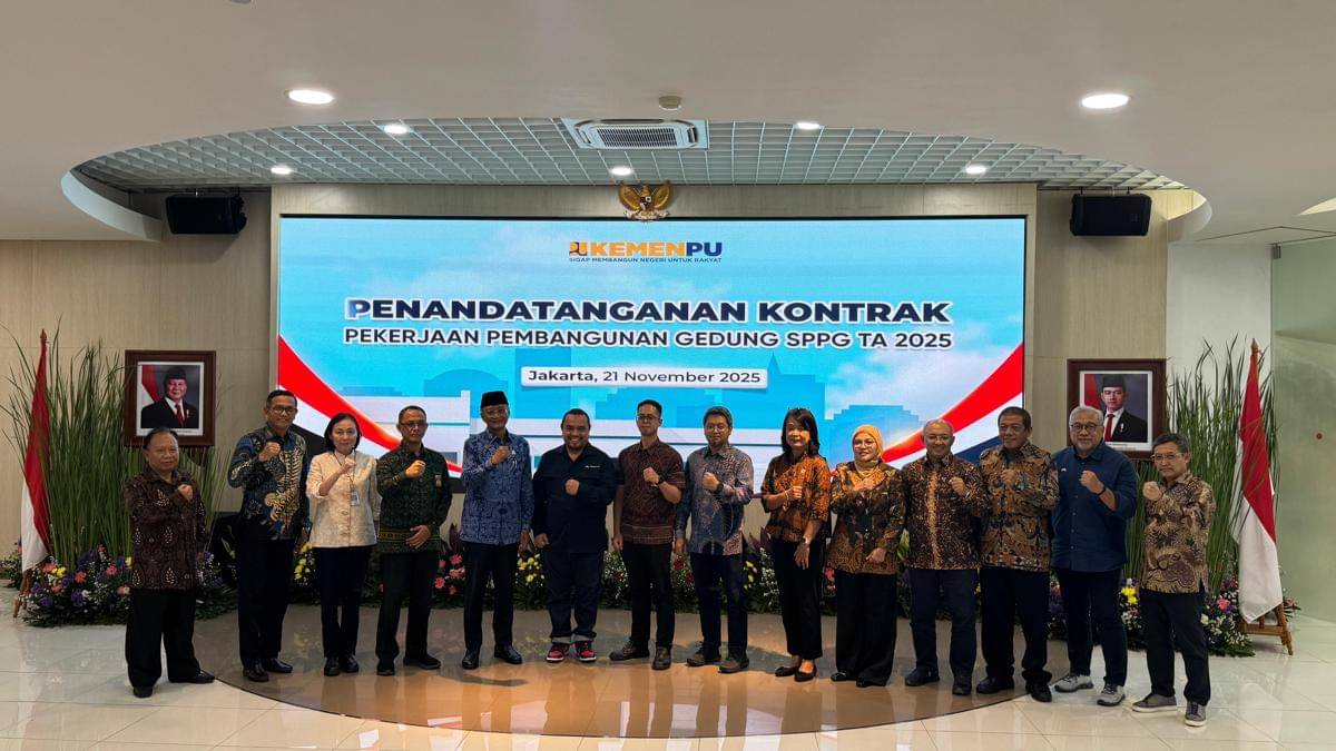 Adhi Karya teken kontrak pembangunan SPPG