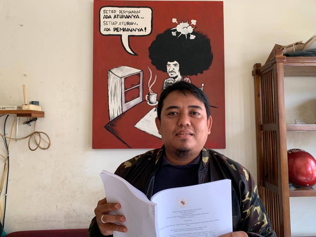 Sekretaris PC GP Ansor Tangsel, Amizar (IDN Times/Muhamad Iqbal)