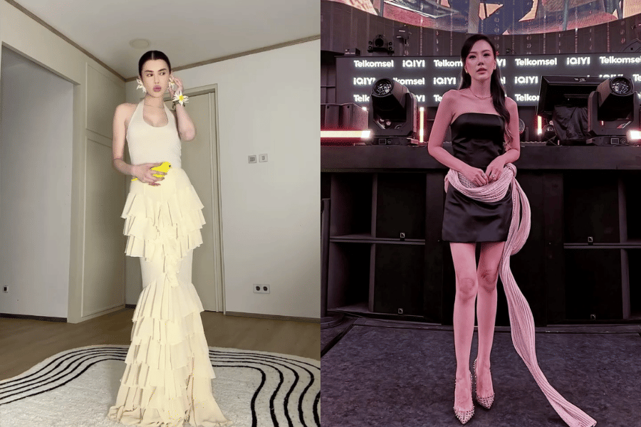 Gaya Agnes Jennifer vs. Michelle Halim. (instagram.com/micellehalim | insatgram.com/agnes_jennifer)