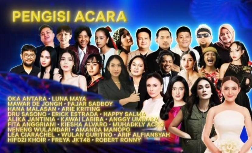 daftar lineup Indonesian Movie Actors Awards 2025