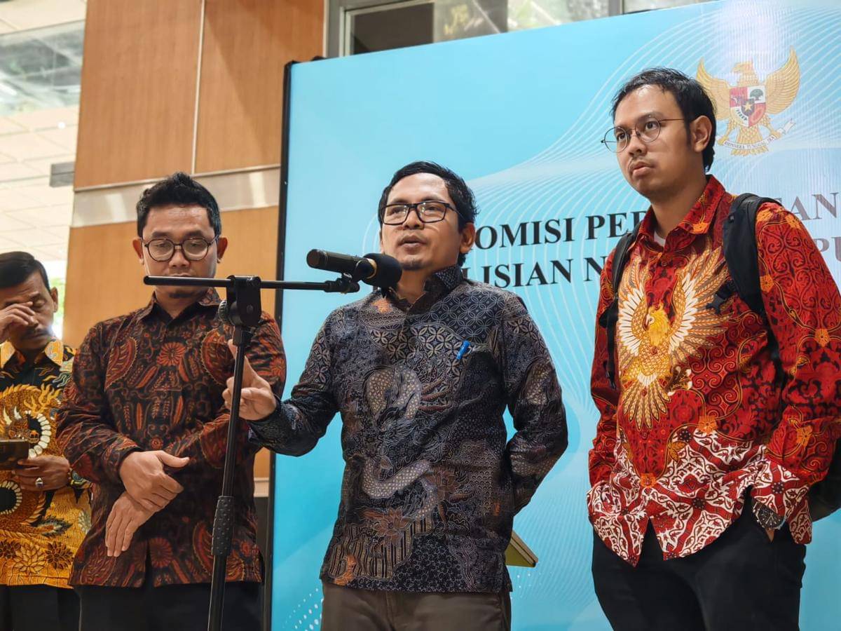 Direktur Eksekutif Setara Institute, Halili Hasan (tengah) (IDN Times/Ilman Nafi'an)