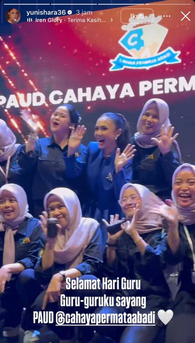 artis yang rayakan Hari Guru Nasional 2025