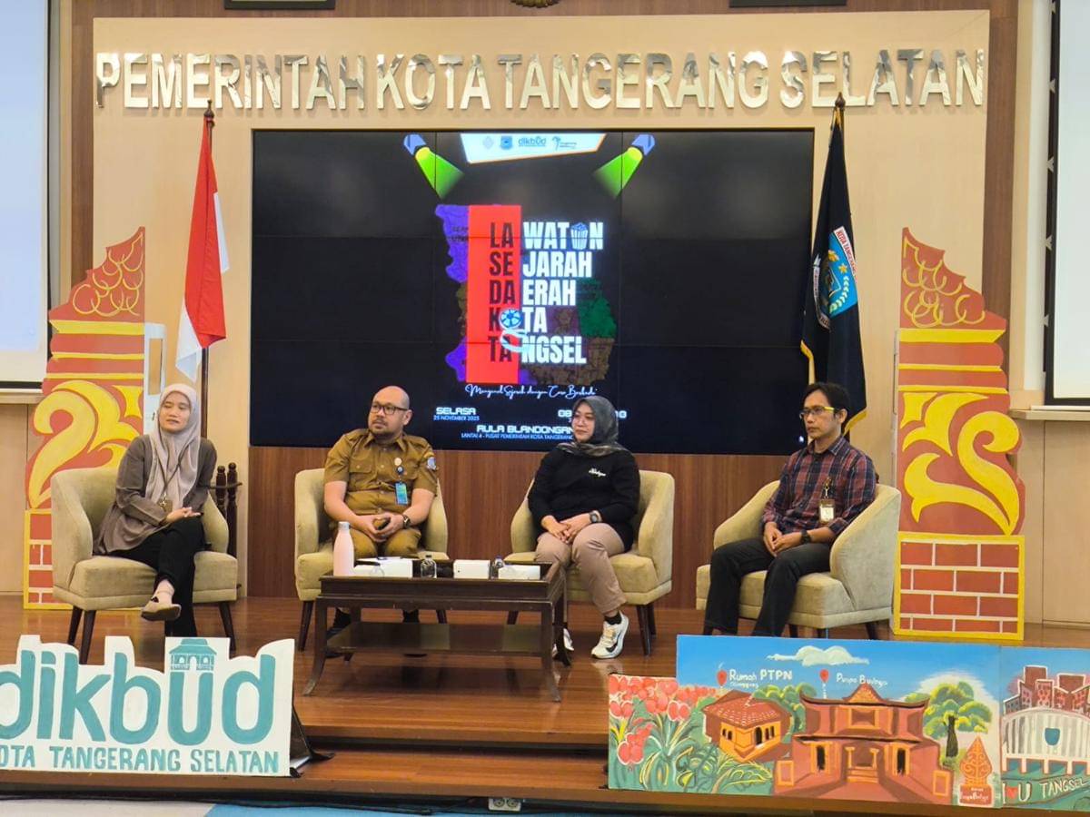 Dikbud Tangsel Gelar Lawatan Sejarah, Siswa Dikenali Sejarah Kota (IDN Times/Muhamad Iqbal)