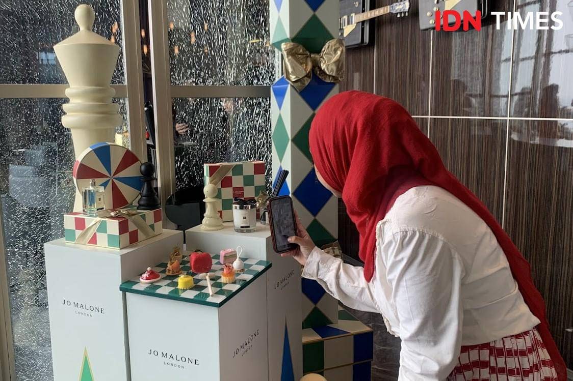 Potret acara peluncuran Afternoon Tea Jo Malone London X Sky Lounge The Westin Surabaya, Senin, 24 November 2025