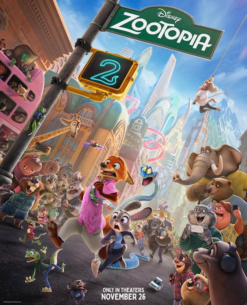 poster film Zootopia 2