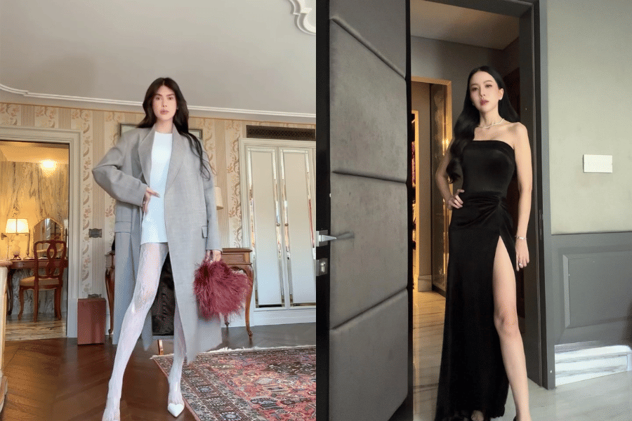 Gaya Agnes Jennifer vs. Michelle Halim. (instagram.com/micellehalim | insatgram.com/agnes_jennifer)