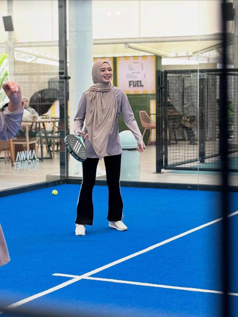 gaya padel Inara Rusli 