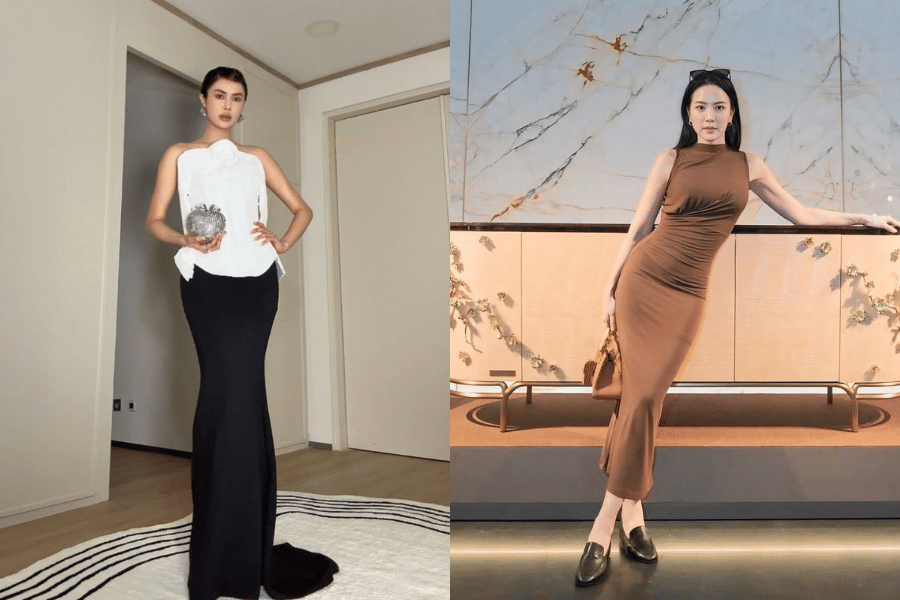 Gaya Agnes Jennifer vs. Michelle Halim. (instagram.com/micellehalim | instagram.com/agnes_jennifer)