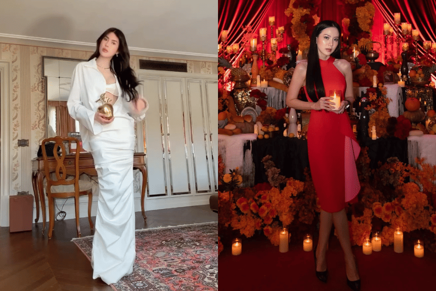 Gaya Agnes Jennifer vs. Michelle Halim. (instagram.com/micellehalim | insatgram.com/agnes_jennifer)