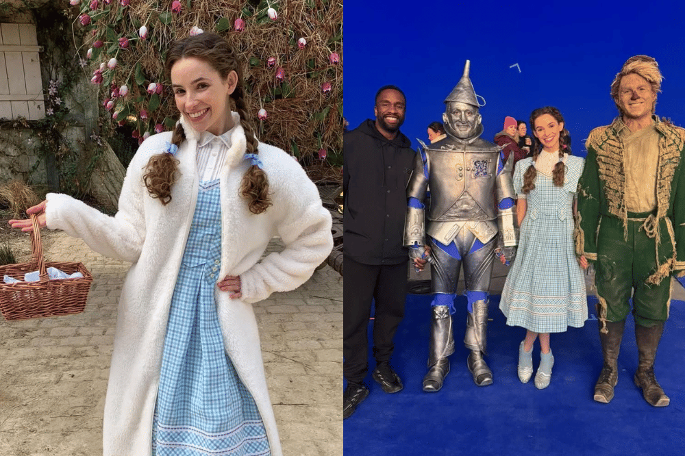 Potret Bethany Weaver jadi Dorothy di balik layar Wicked: For Good