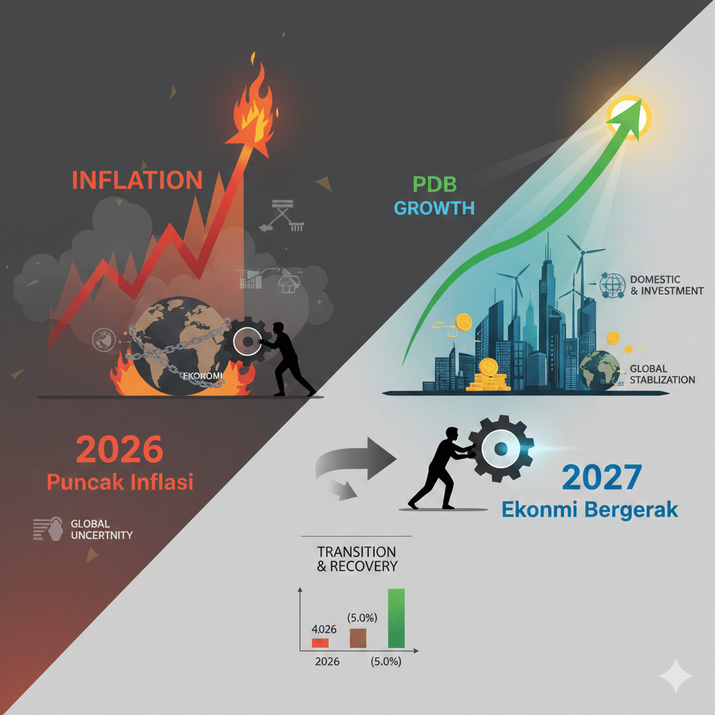 ilustrasi 2026-2027 perekonomian Indonesia