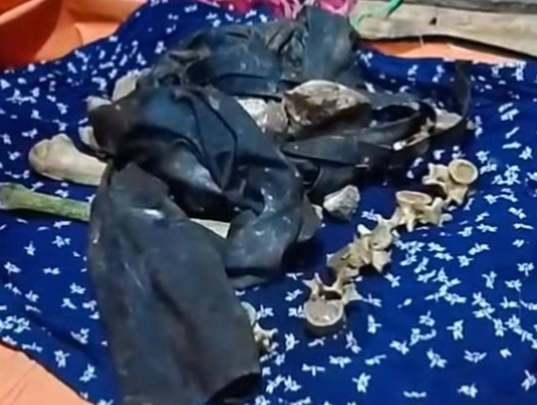 Pencari ikan di Musi Rawas temukan tulang belulang manusia di Sungai Kelingi.