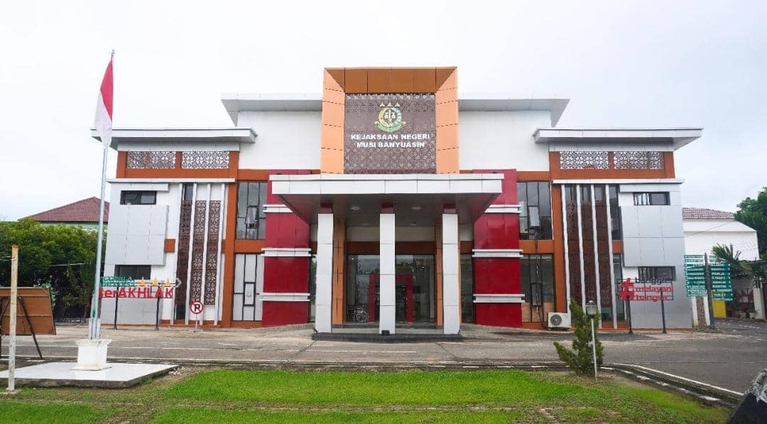 Kantor Kejaksaan Negeri Musi Banyuasin.
