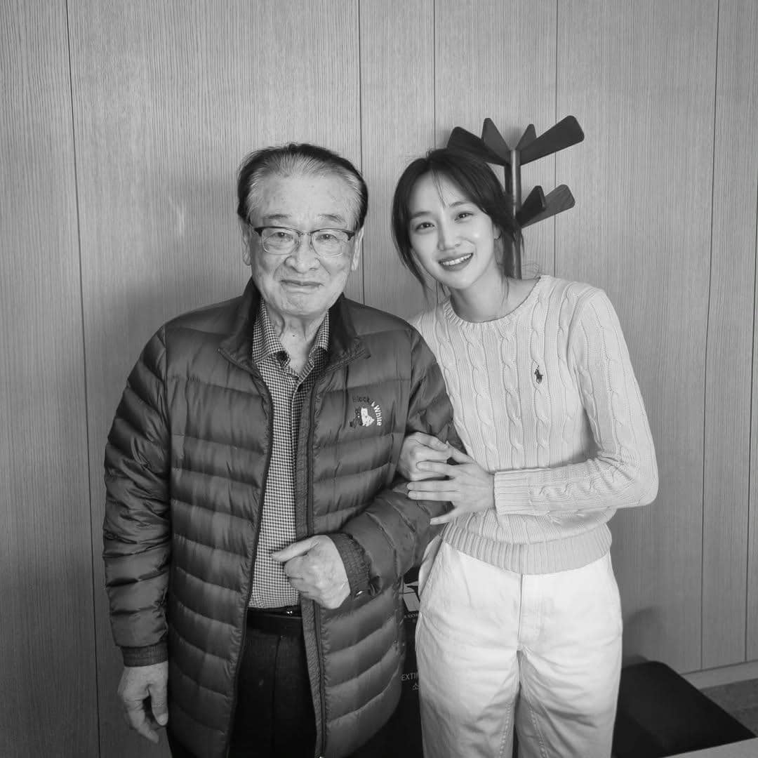 potret Jung Yoo Min dan mendiang Lee Soon Jae