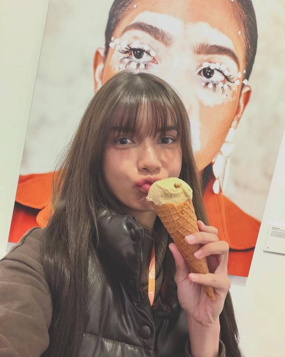 potret Sabrina Chairunnisa di kantor Meta