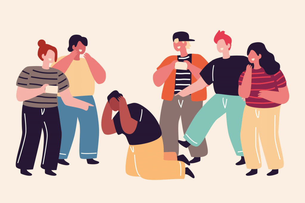 Ilustrasi perundungan terhadap anak