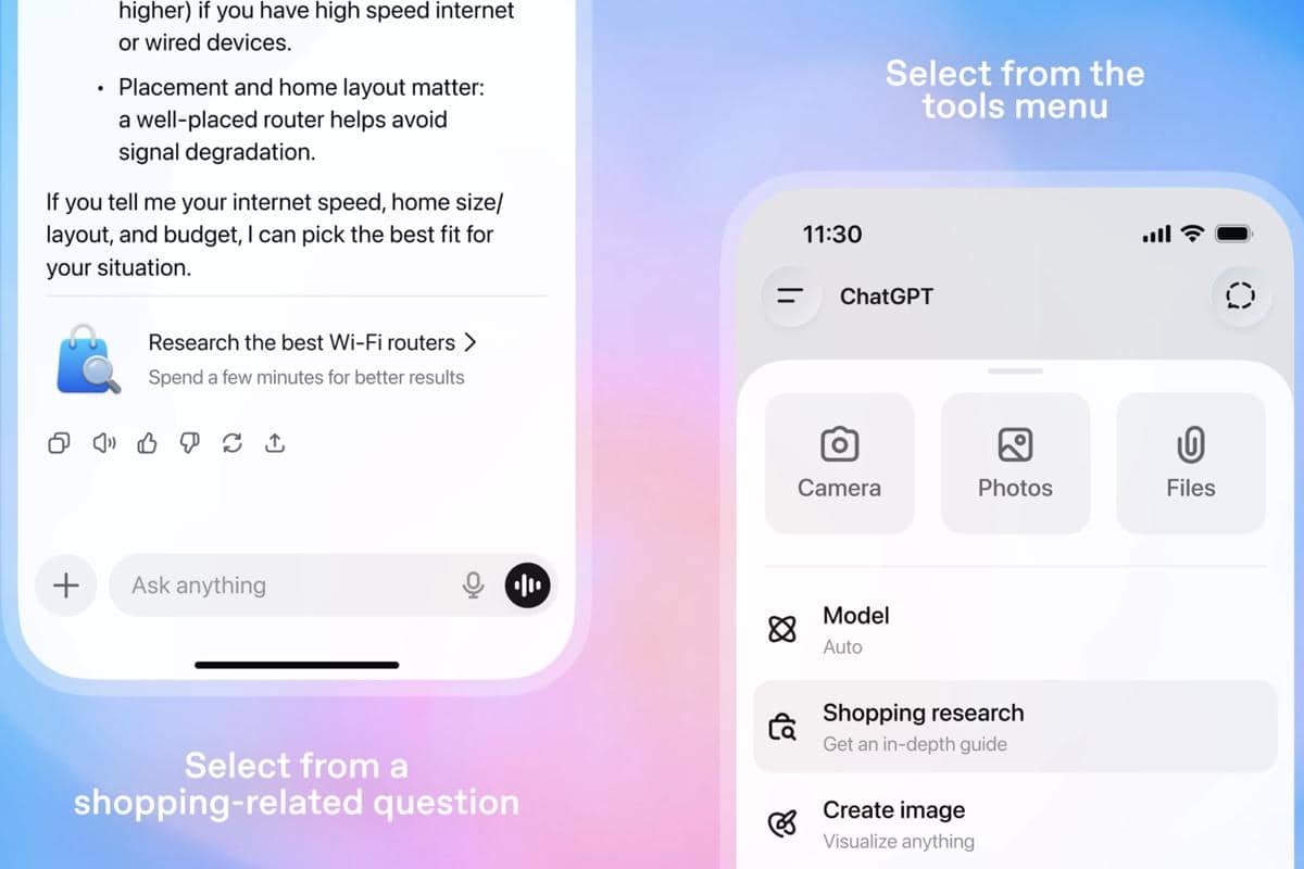 fitur Shopping Research di ChatGPT