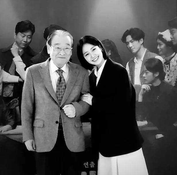 potret Jin Ji Hee dan mendiang Lee Soon Jae