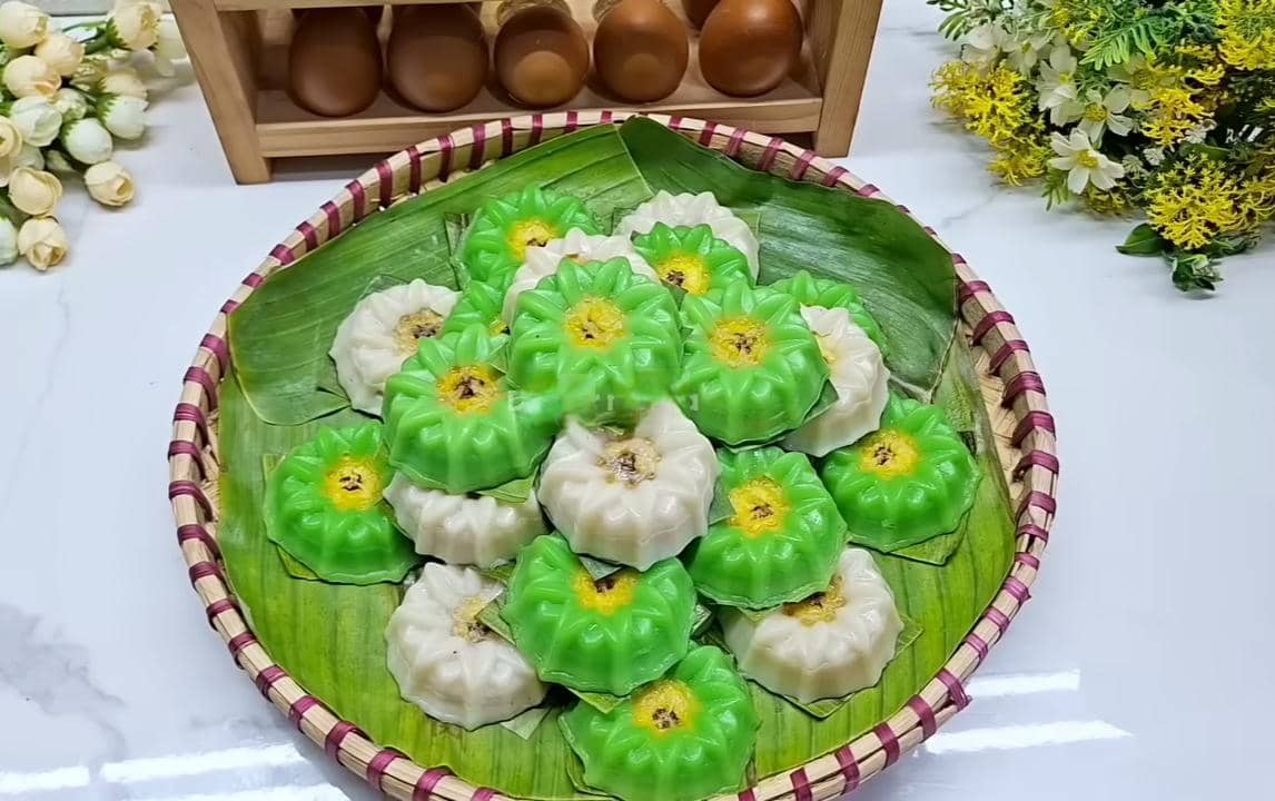 ilustrasi kue nagasari tanpa daun pisang