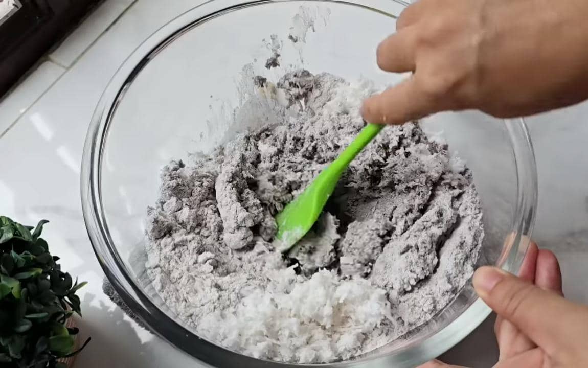 ilustrasi membuat adonan