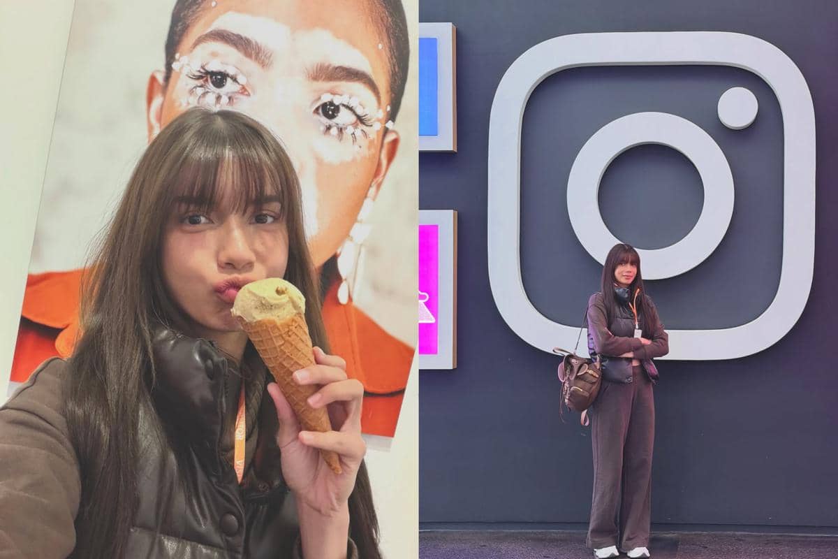 potret Sabrina Chairunnisa di kantor Meta