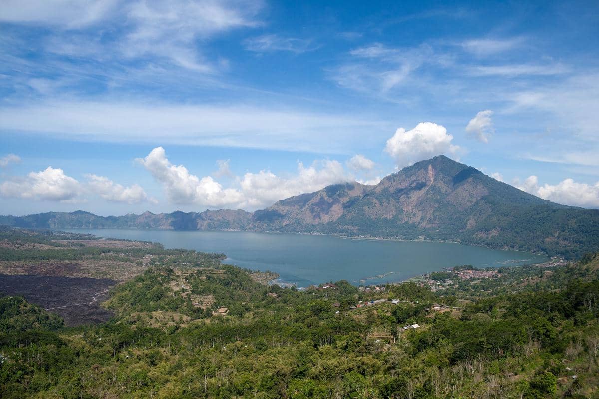 Gunung Batur dan Danau Batur