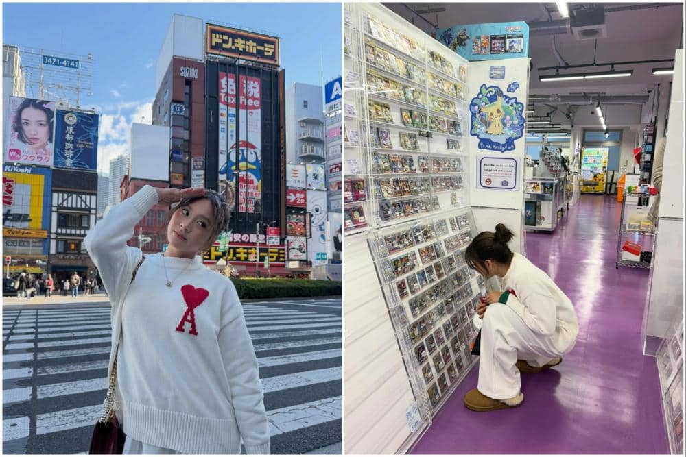 Zee Asadel di Pokémon Center Shibuya, Jepang.