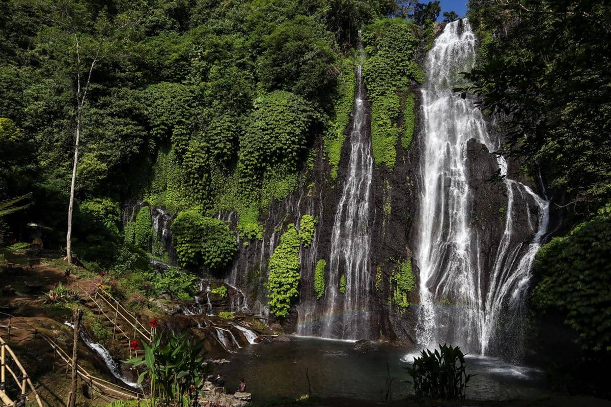 Air Terjun Banyumala di kawasan Bali Utara 