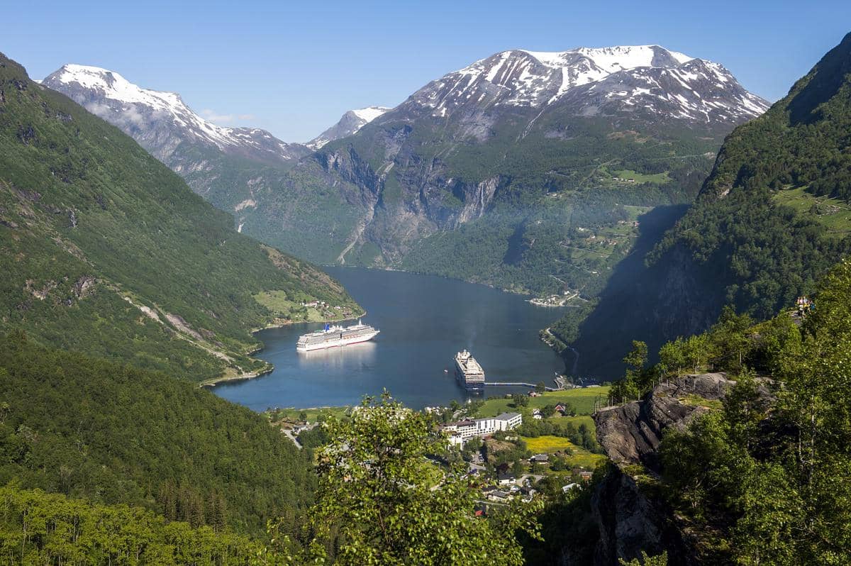 Cruise Fjord, Norwegia
