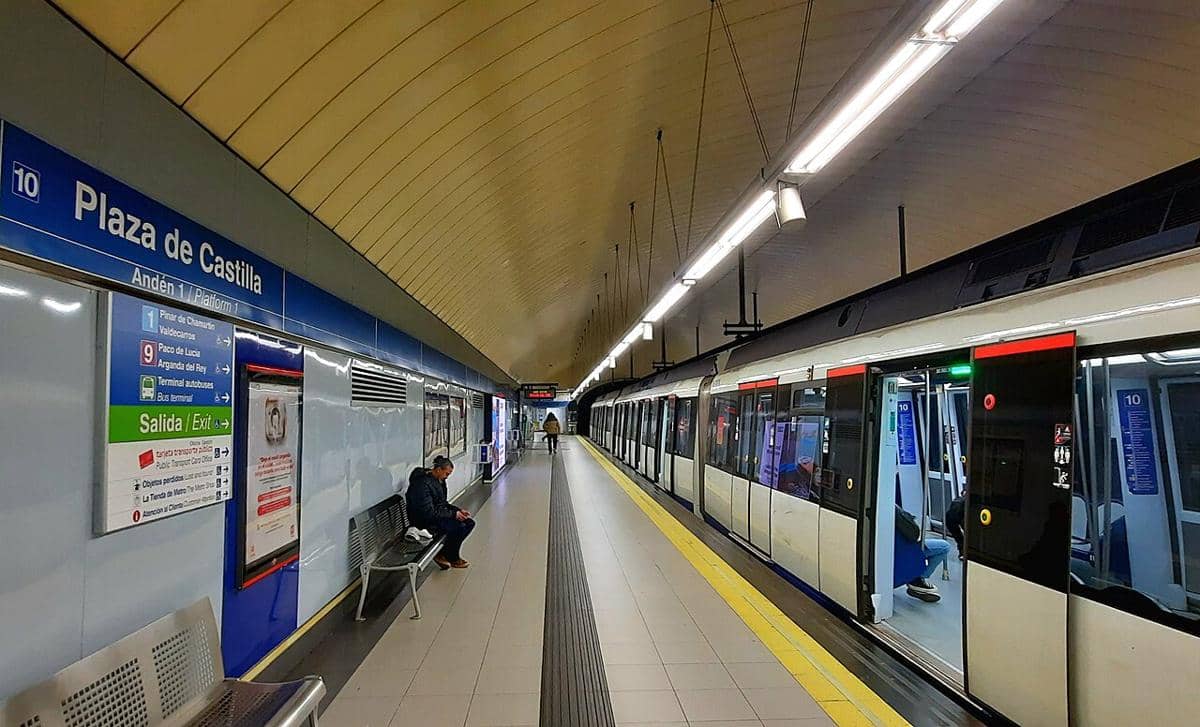 Metro Madrid di Spanyol