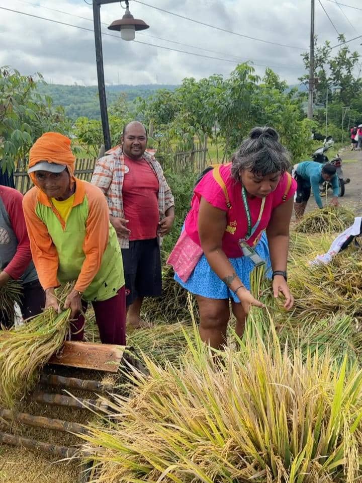 Tika Panggabean ikut Jogja international heritage walking.
