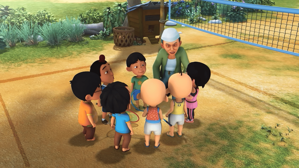 Potret Tok Dalang dalam serial animasi Upin dan Ipin 