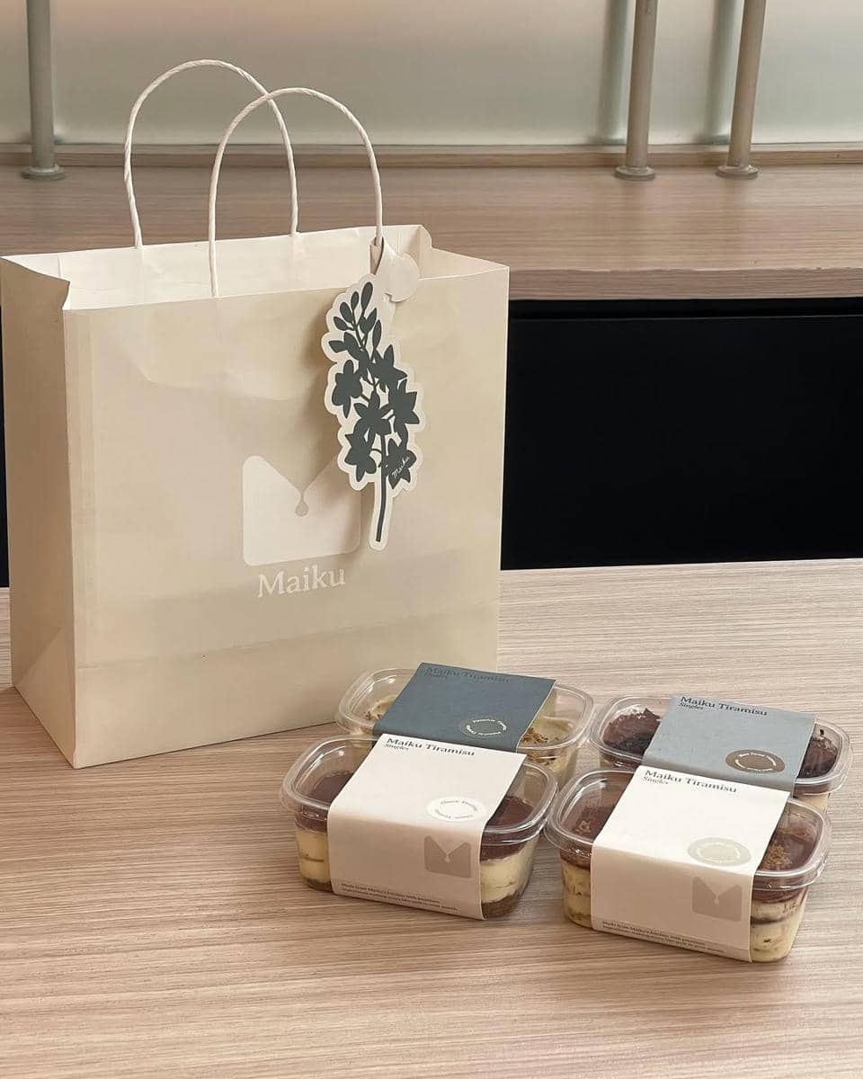 kemasan packaging Maiku Tiramisu 