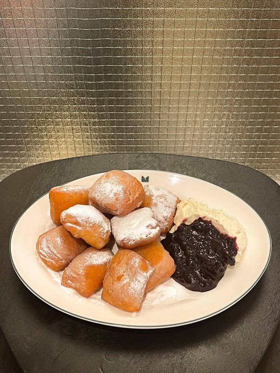 menu Beignets Maiku Tiramisu 